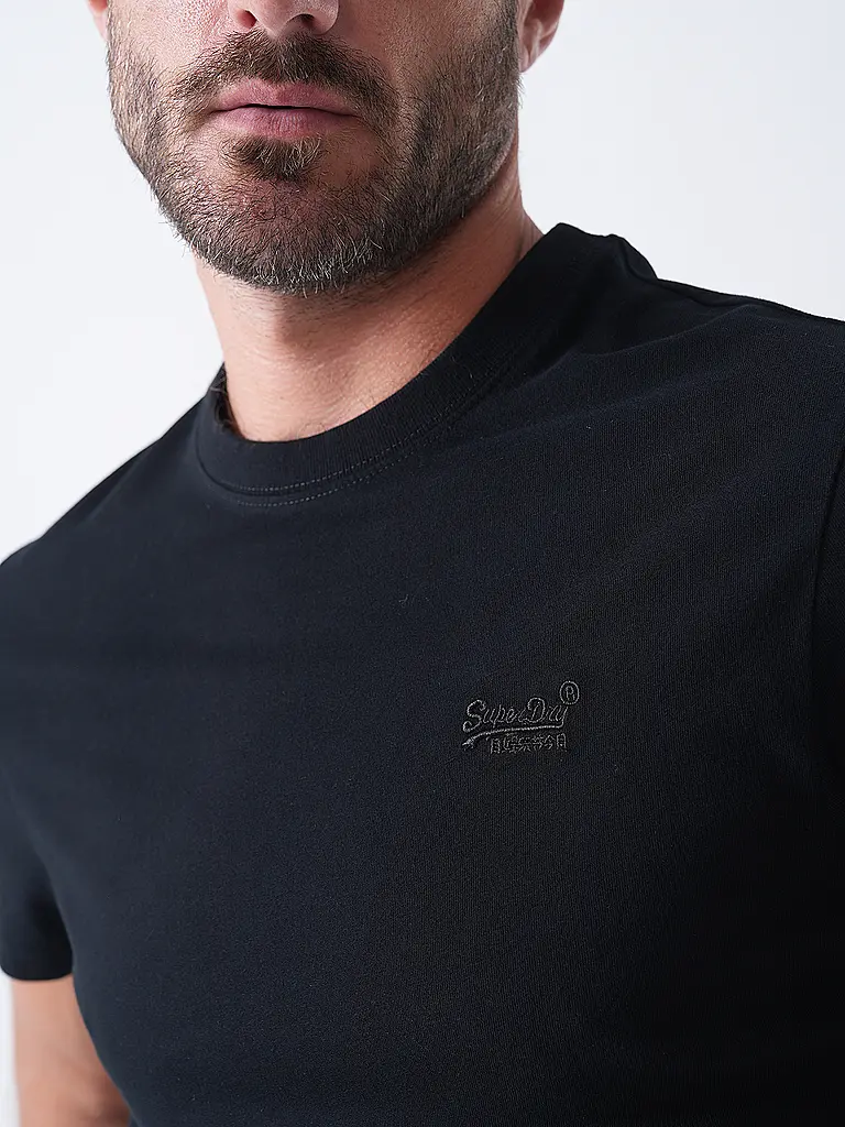 SUPERDRY | T-Shirt  | Schwarz