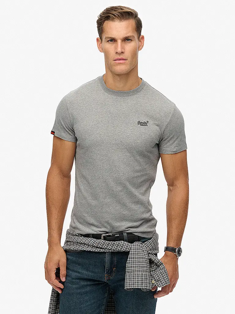 SUPERDRY | T-Shirt  | Grau