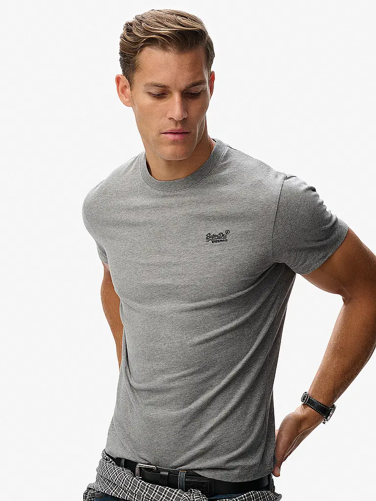 SUPERDRY | T-Shirt  | Grau