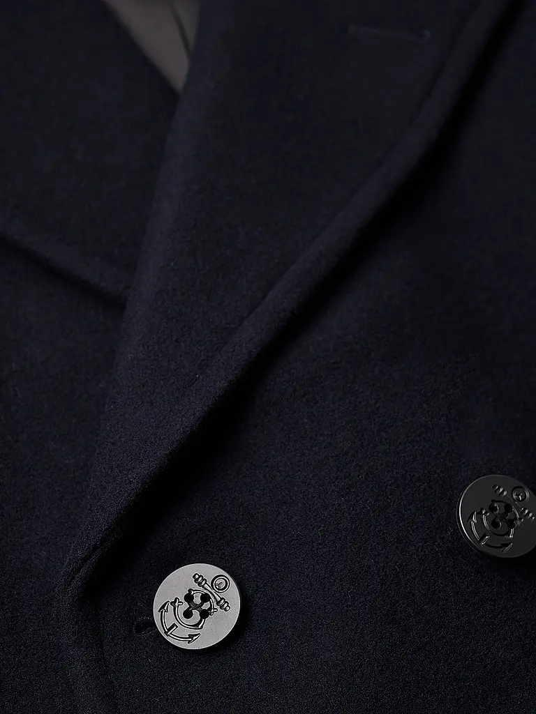 SUPERDRY | Wollmantel  | Dunkelblau