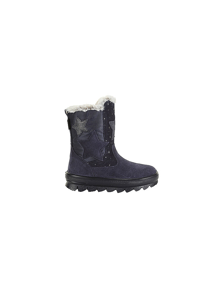 Kinder Lederstiefel FLAVIA blau 30 baby