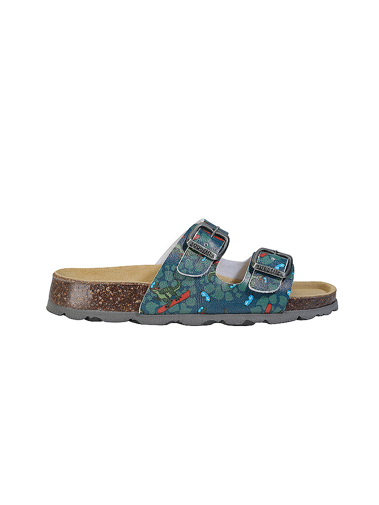 Superfit Fussbettpantoffel Sandal Petrol 32