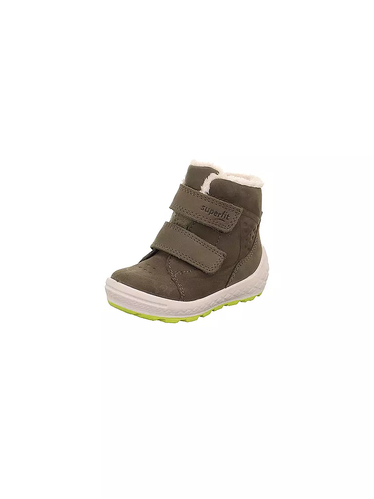 SUPERFIT | Baby  Stiefel GROOVY  | dunkelgrün