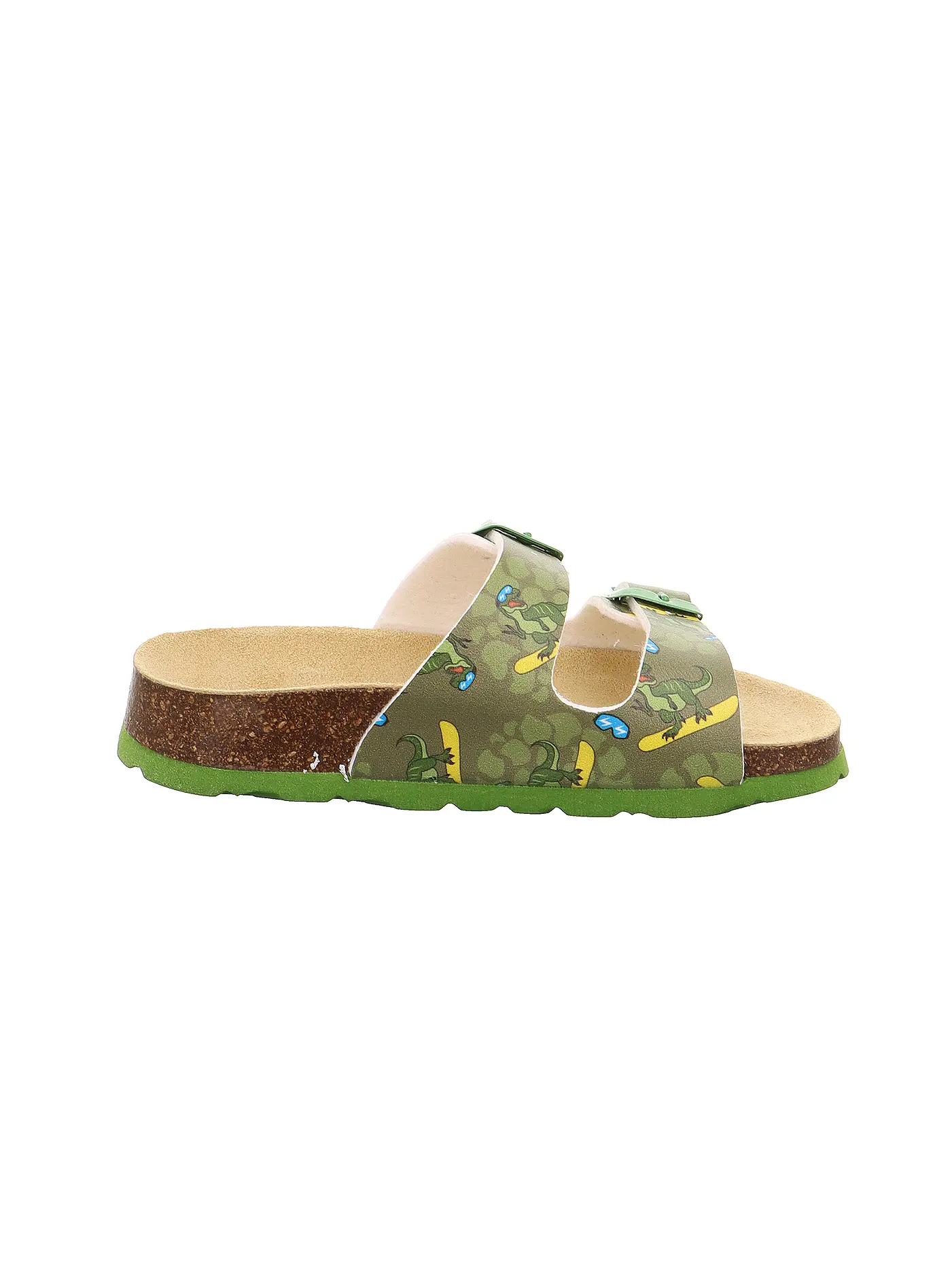 SUPERFIT | Jungen Hausschuhe - Pantoffel  | olive