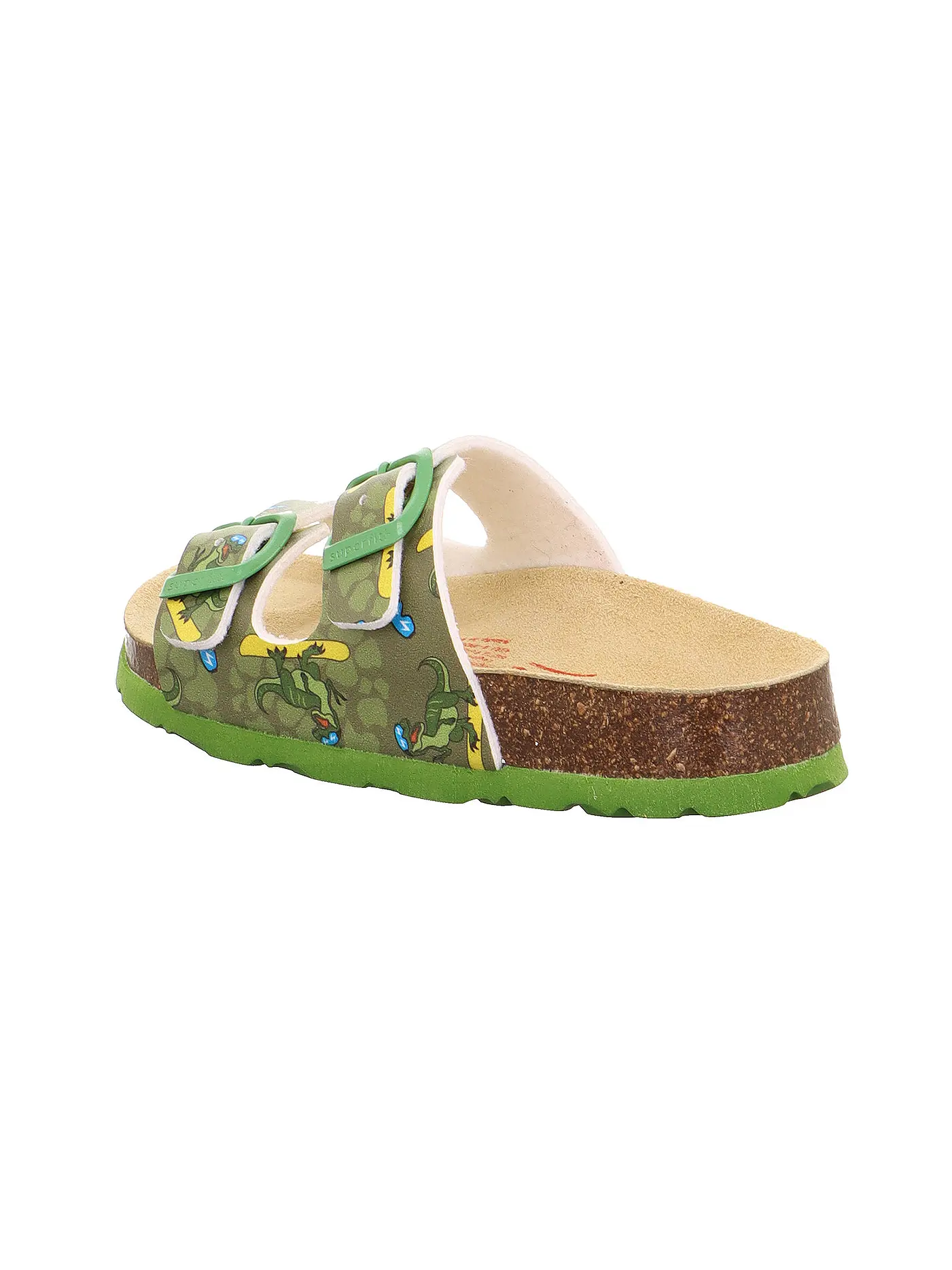 SUPERFIT | Jungen Hausschuhe - Pantoffel  | olive