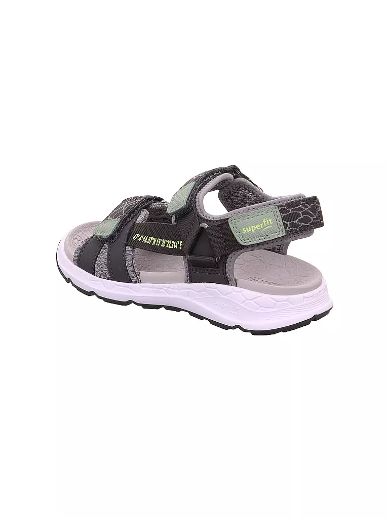 SUPERFIT | Jungen Sandalen CRISS CROSS | grau