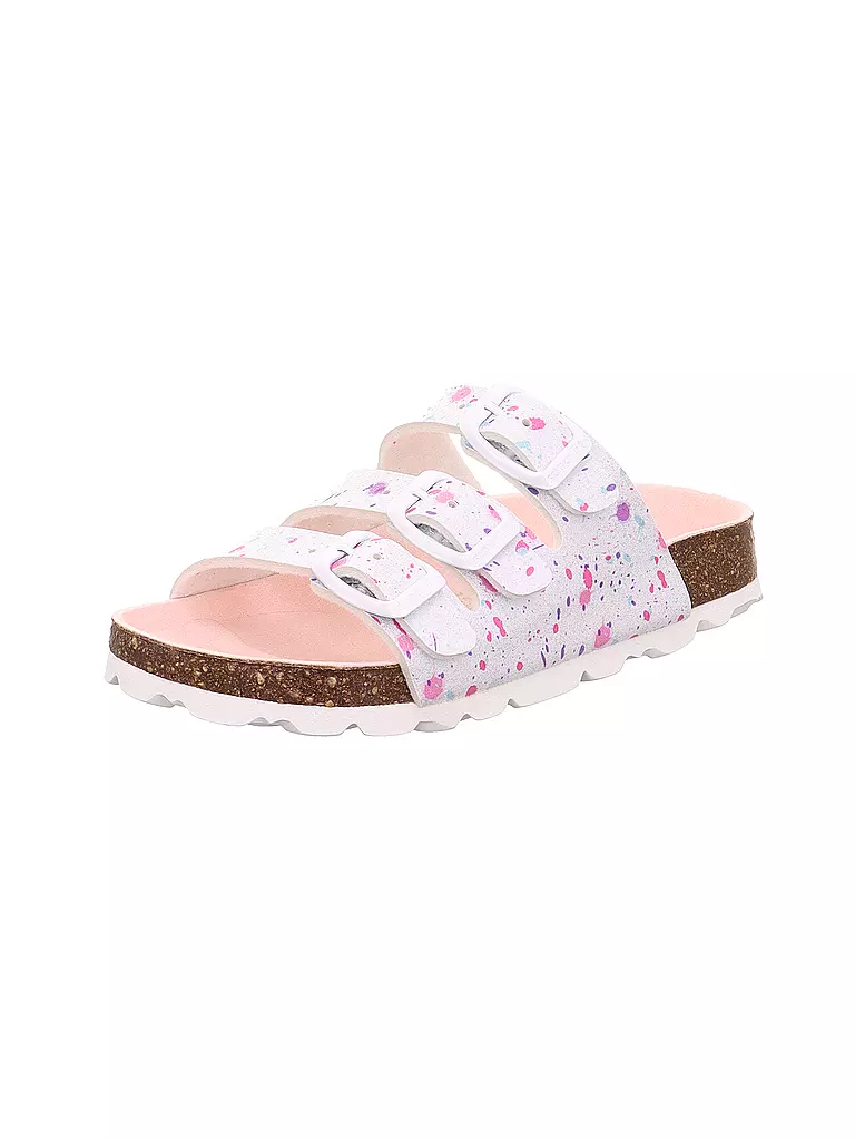 SUPERFIT | Kinder Hausschuhe  | weiss