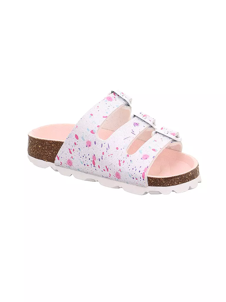 SUPERFIT | Kinder Hausschuhe  | weiss