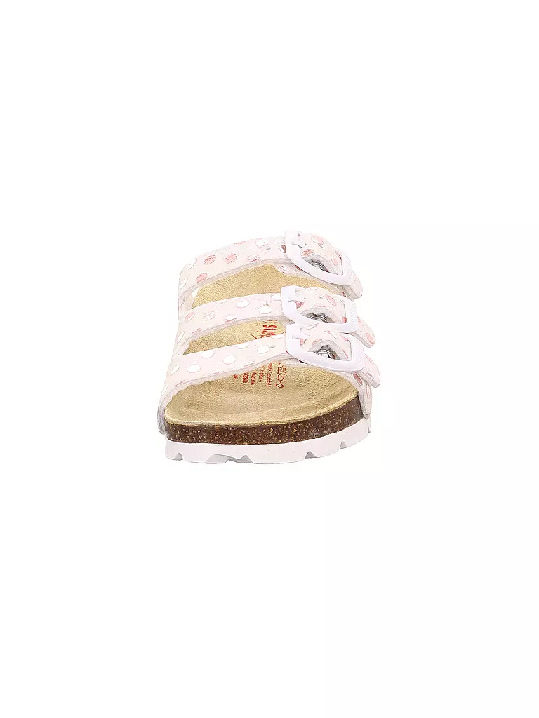 SUPERFIT | Mädchen Hausschuhe - Pantoffel | weiss