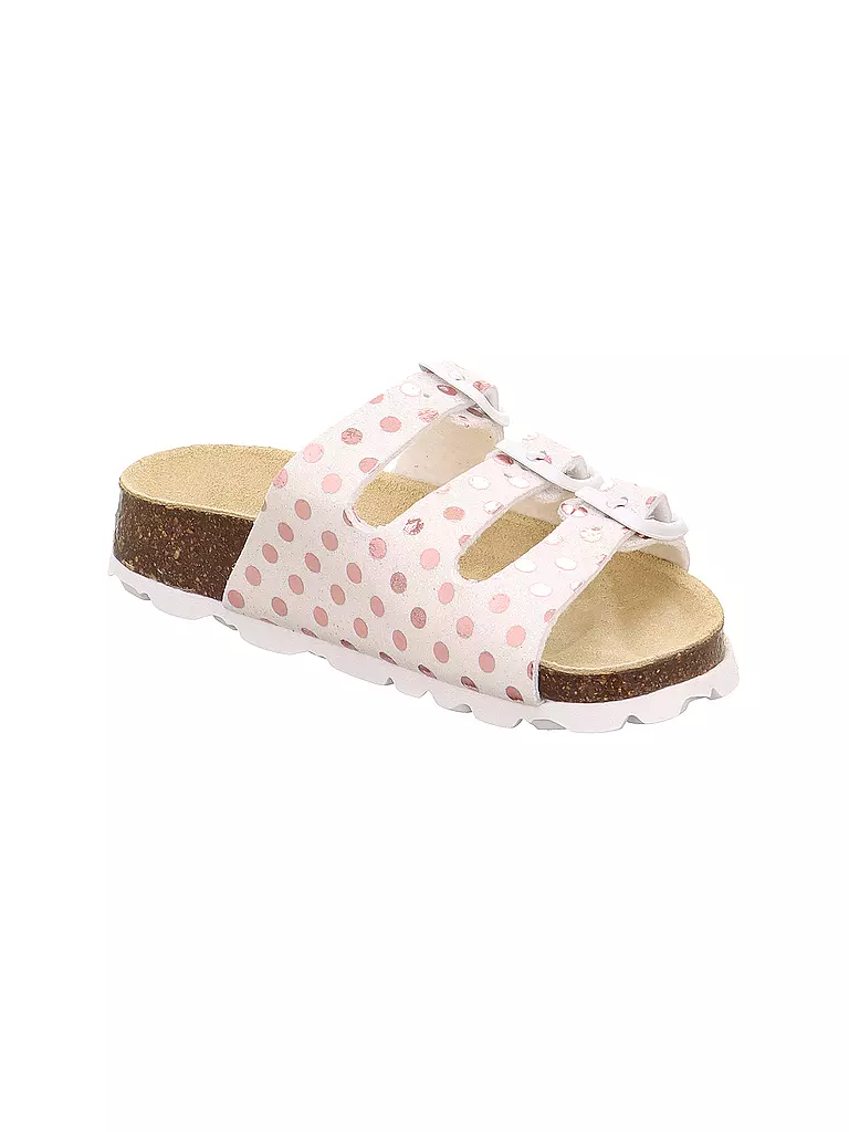 SUPERFIT | Mädchen Hausschuhe - Pantoffel | weiss