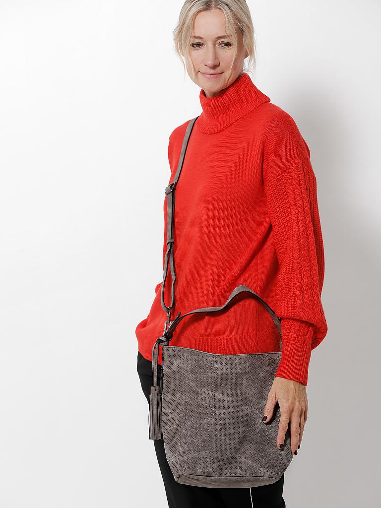 SURI FREY | Schultertasche - Hobo "Becky" | grau