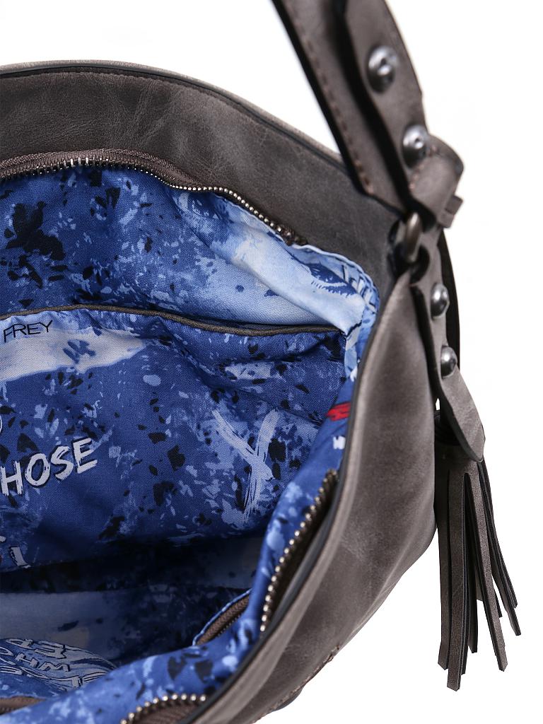 SURI FREY | Schultertasche - Hobo "Becky" | grau