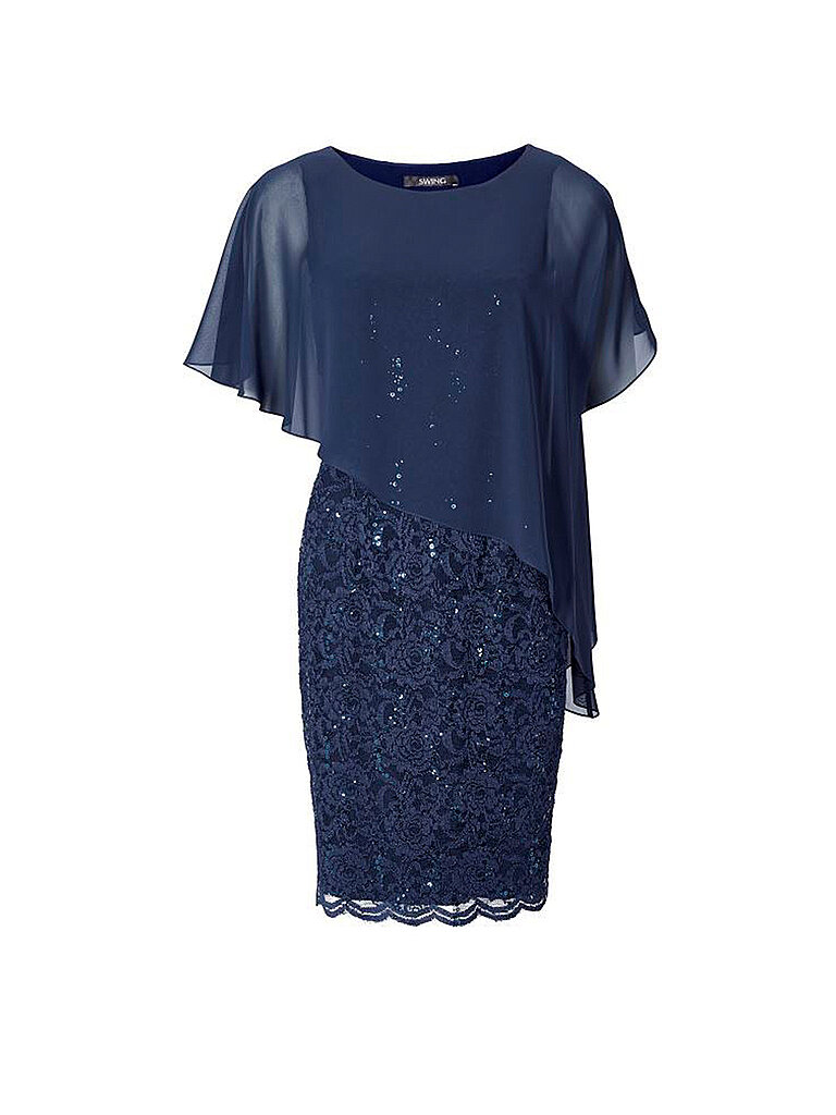 SWING Cocktailkleid blau | 38