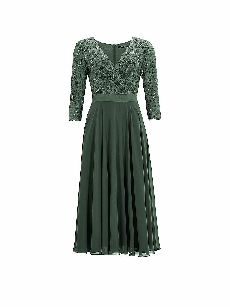 SWING Abendkleid grün | 36