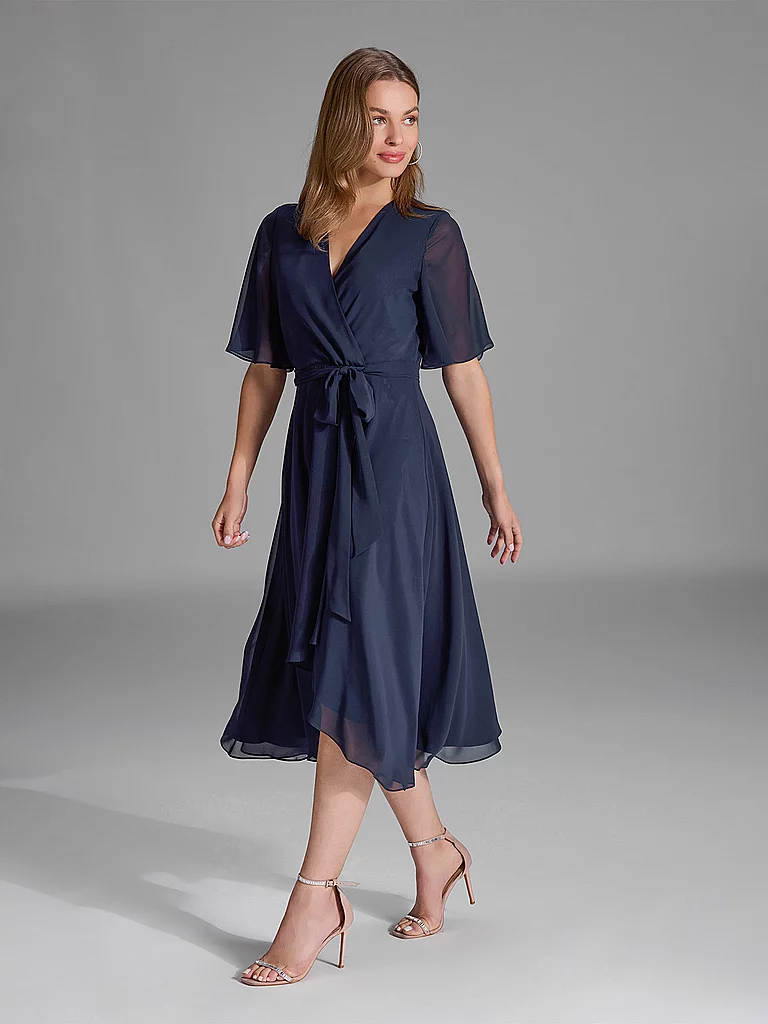 Swing Abendkleid Dunkelblau 36 6