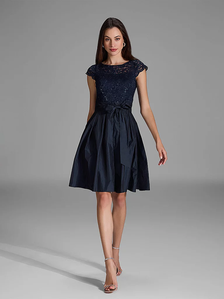 SWING Robe de cocktail bleu marine | 40