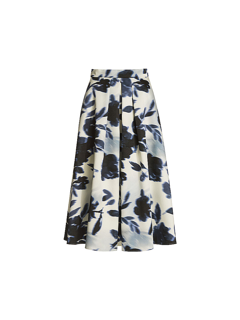 Midirock dunkelblau 38 damen