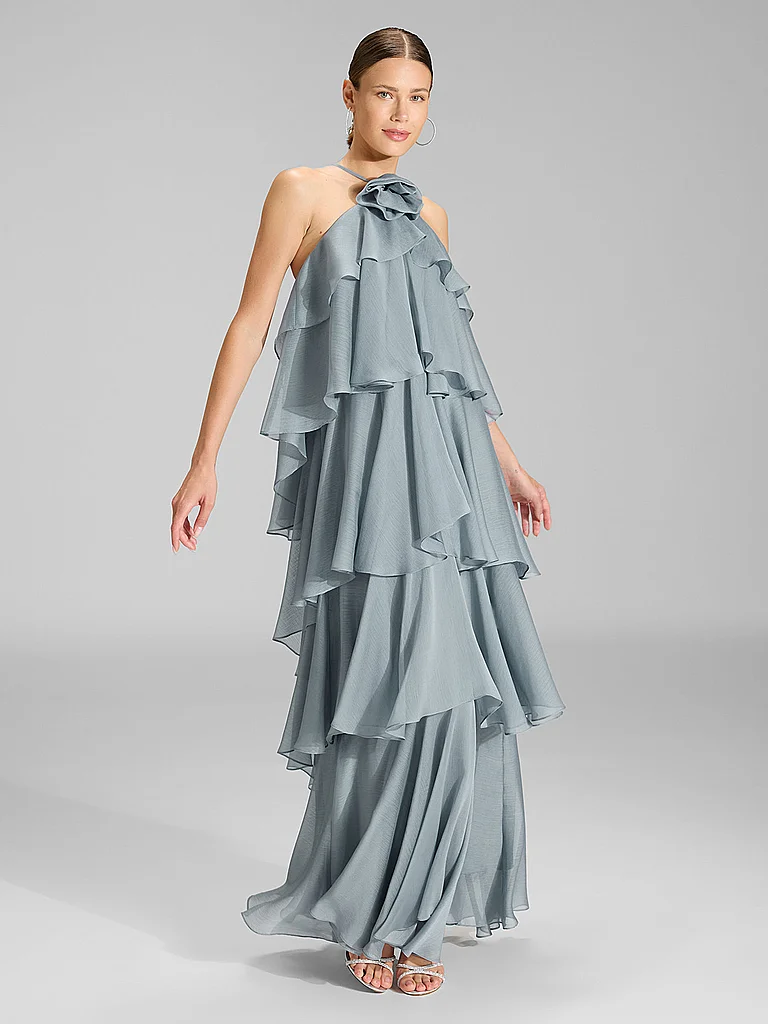 SWING Evening Dress Ice Blue 36 6