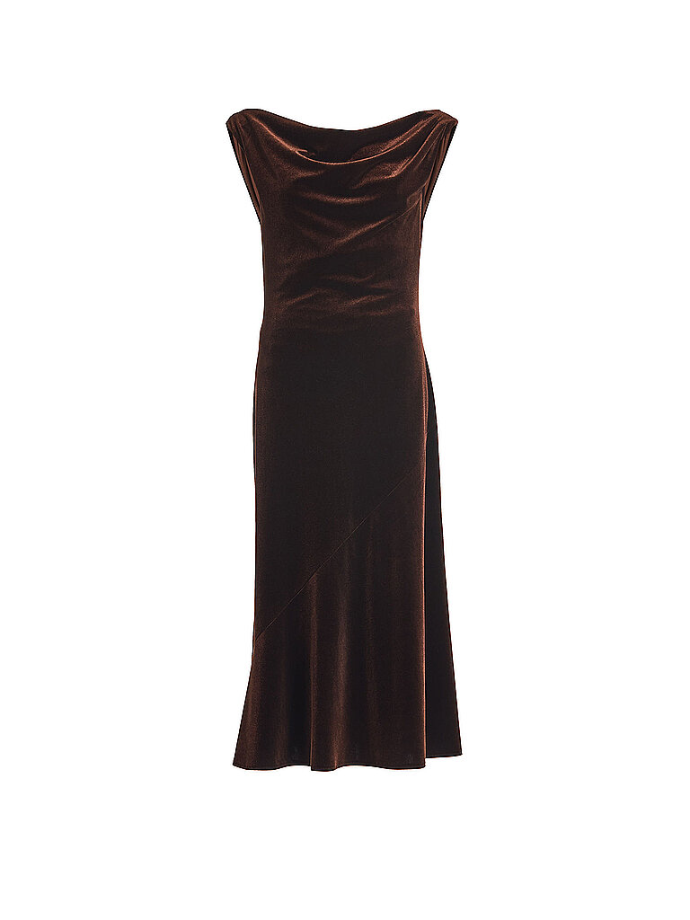 SWING Abendkleid  braun | 34