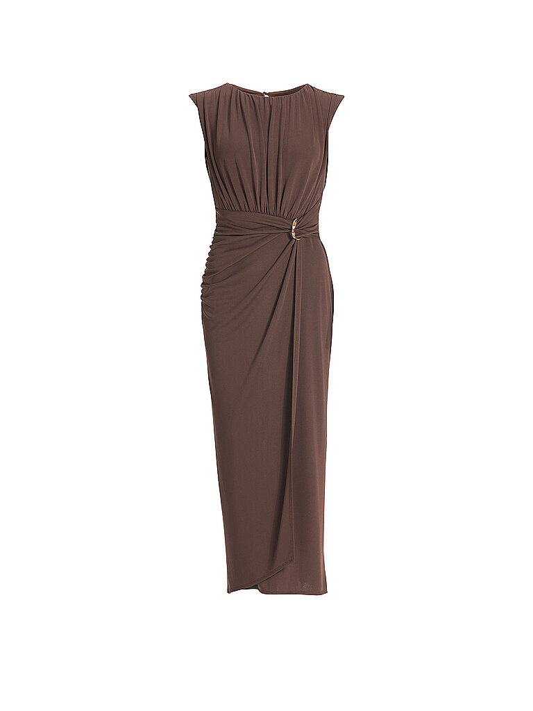 SWING Abendkleid  braun | 34