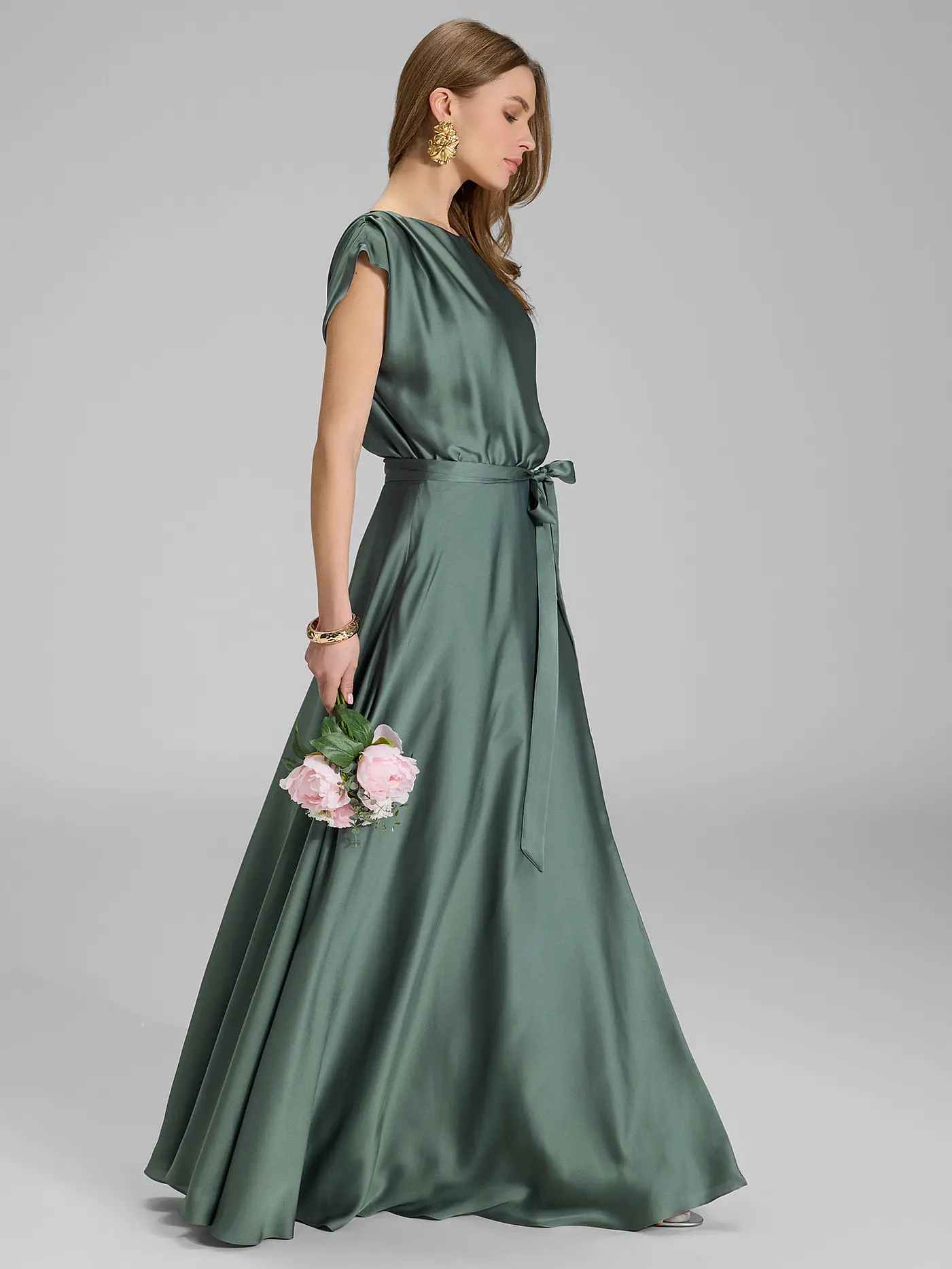 SWING | Abendkleid  | grün