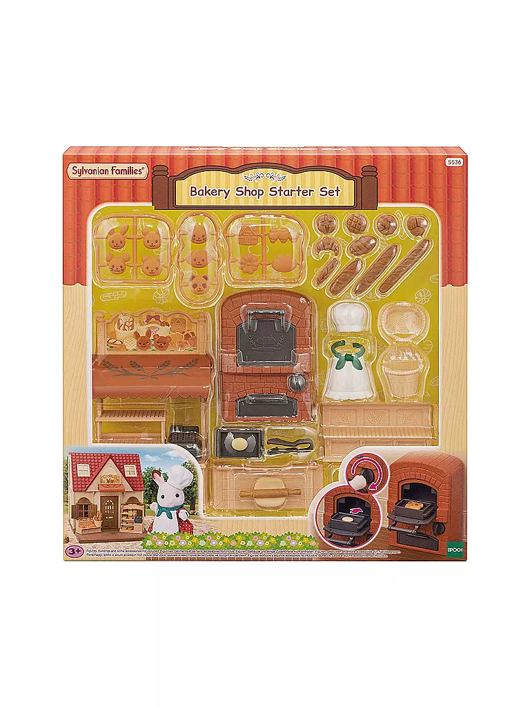 SYLVANIAN FAMILIES | Bäckerei Set für Starter Haus 5536 | keine Farbe