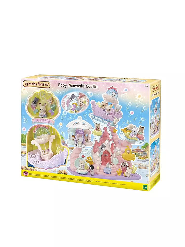 SYLVANIAN FAMILIES | Baby-Meerjungfrau-Schloss 5701 | keine Farbe
