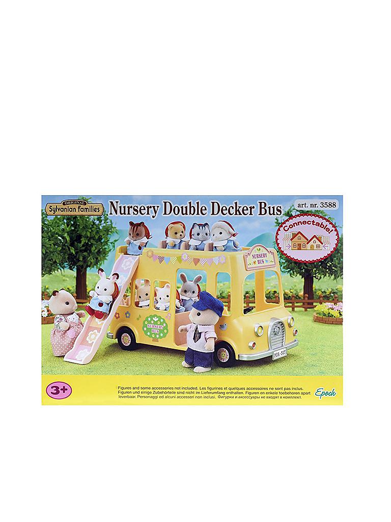 SYLVANIAN FAMILIES | Kindergarten-Doppeldecker Bus 3588 | keine Farbe