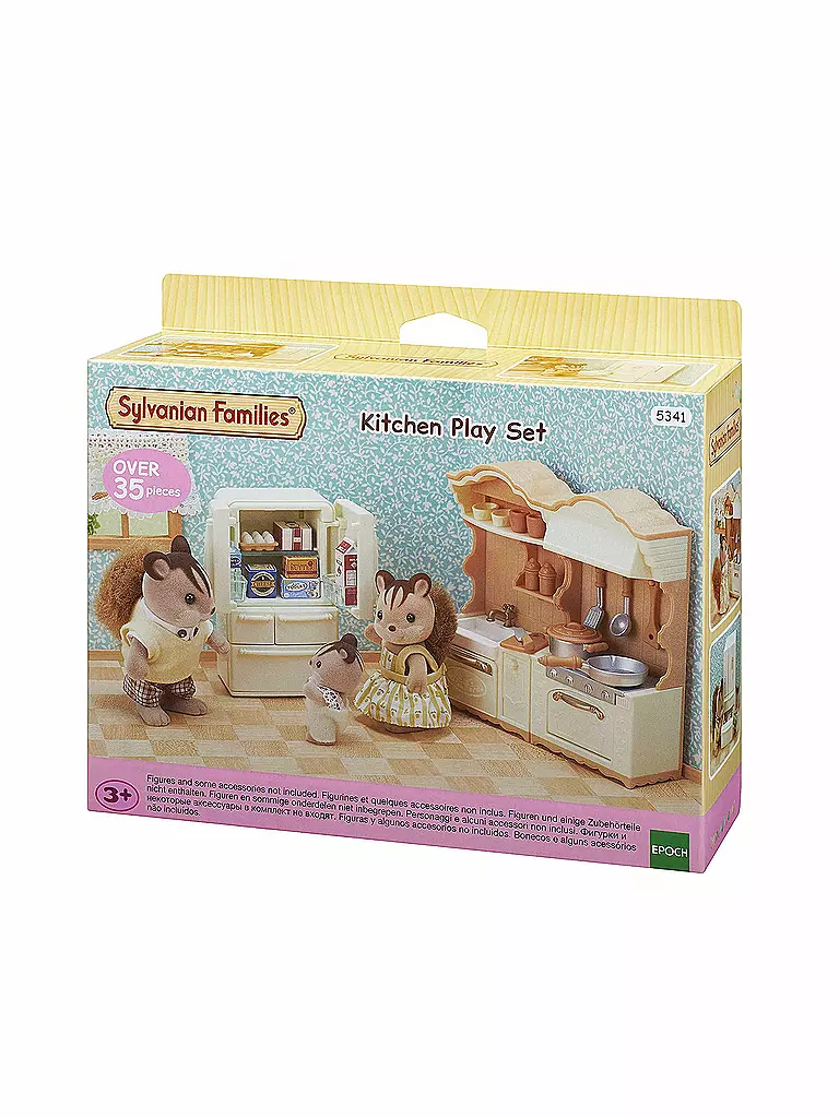 SYLVANIAN FAMILIES | Landhaus Küche mit Kühlschrank  | keine Farbe