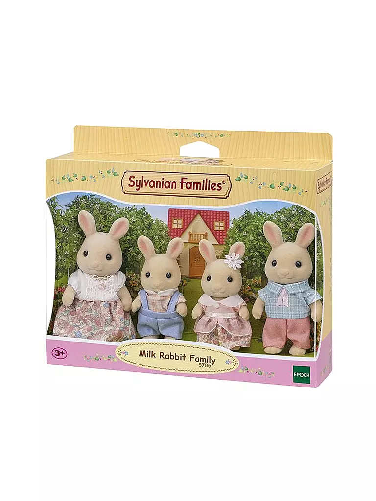 SYLVANIAN FAMILIES | Milchhasen Familie 5706 | keine Farbe
