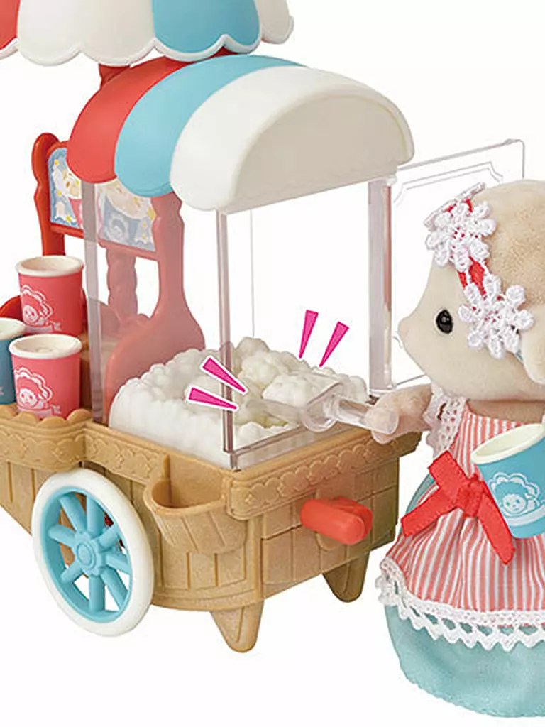 SYLVANIAN FAMILIES | Popcorn Lieferservice mit Figur 5653 | keine Farbe