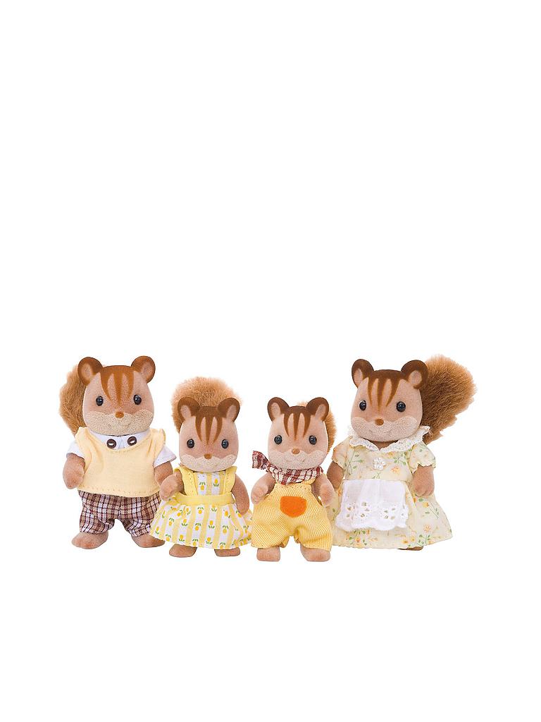 SYLVANIAN FAMILIES | Walnuss Eichhörnchen Familie Knacks 4172 | keine Farbe