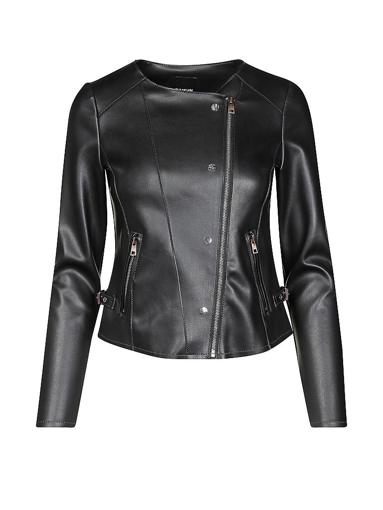 TAIFUN | Jacke in Lederoptik | 