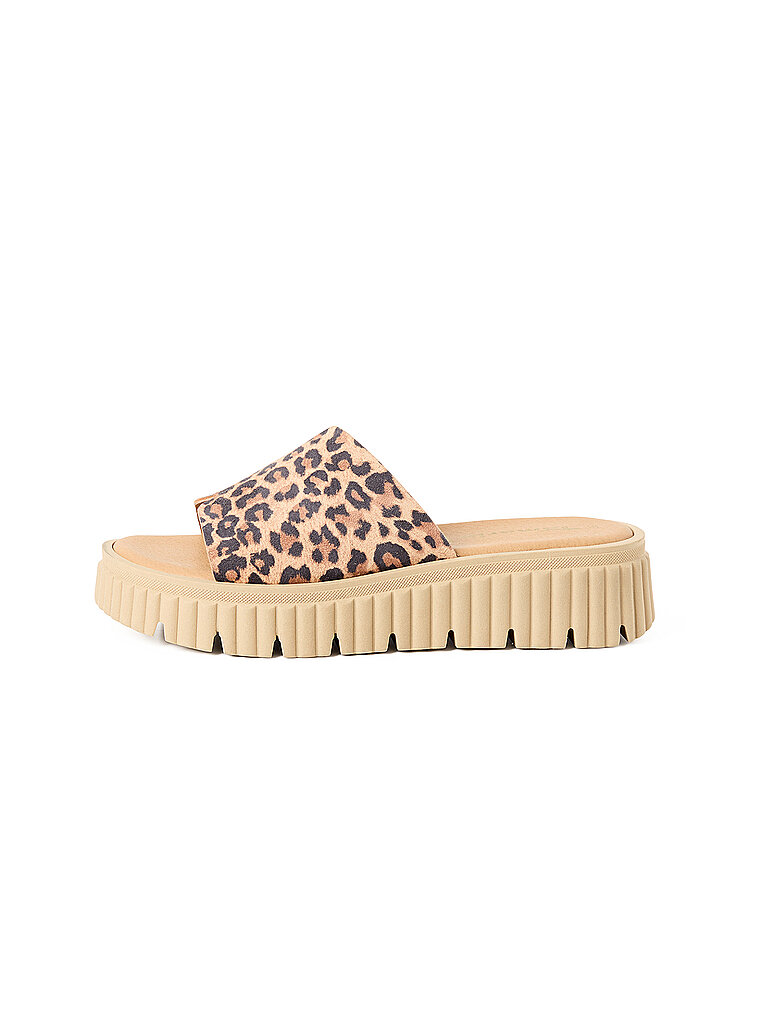 Pantoletten beige 37 damen