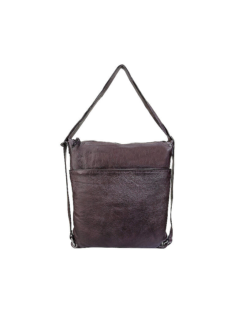 TASCHENDIEB | Leder Rucksack Kohlmarkt 3 | braun