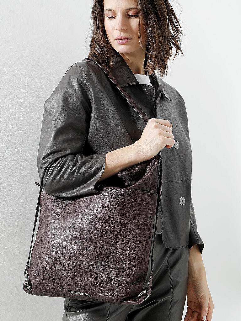 TASCHENDIEB | Leder Rucksack Kohlmarkt 3 | braun