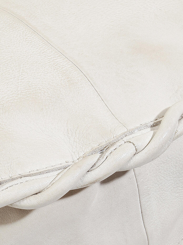 TASCHENDIEB | Ledertasche - Henkeltasche Hoher Markt 1 | weiß