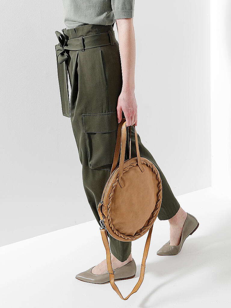 TASCHENDIEB | Ledertasche - Henkeltasche Hoher Markt 3 | braun