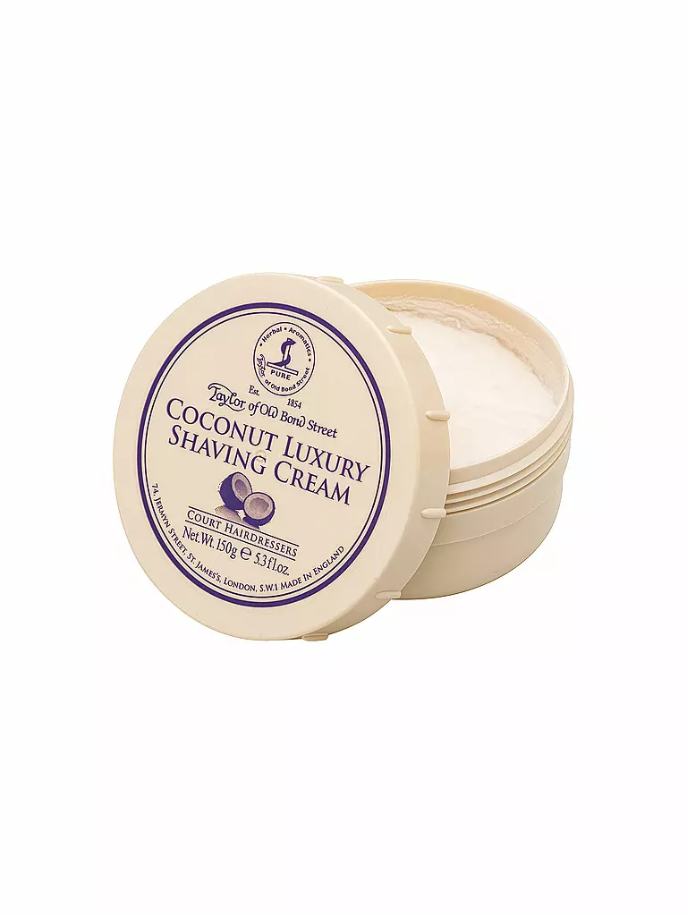 TAYLOR OF OLD BOND STREET | Shaving Cream Bowl "Coconut" 150g | Keine Farbe