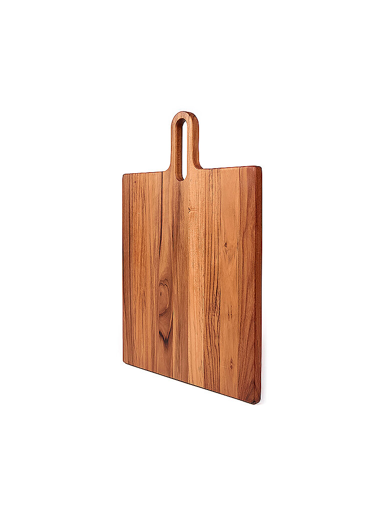 TEAKHAUS Servierbrett Bistro 47x36cm Teakholz braun baby