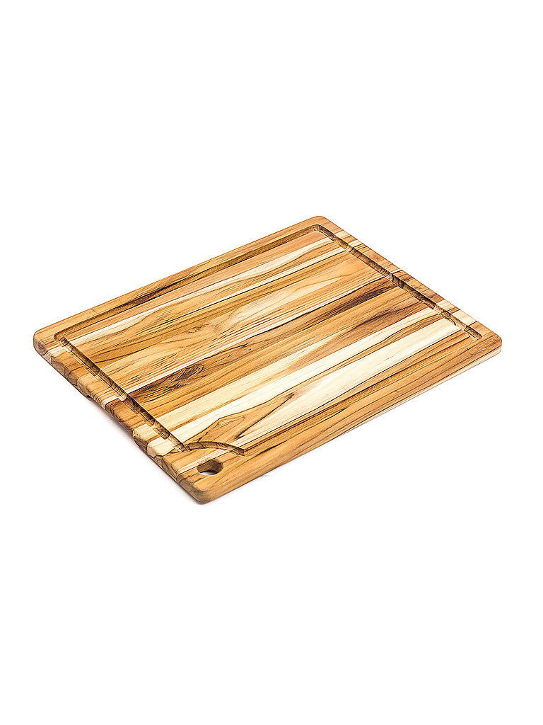 Schneidebrett 41x30cm MARINE Teakholz braun baby