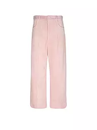 TELA | Cordhose Wide Leg VALLE | rosa