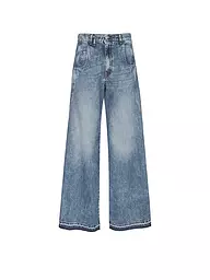 TELA | Jeans Wide Leg TABACCO | blau