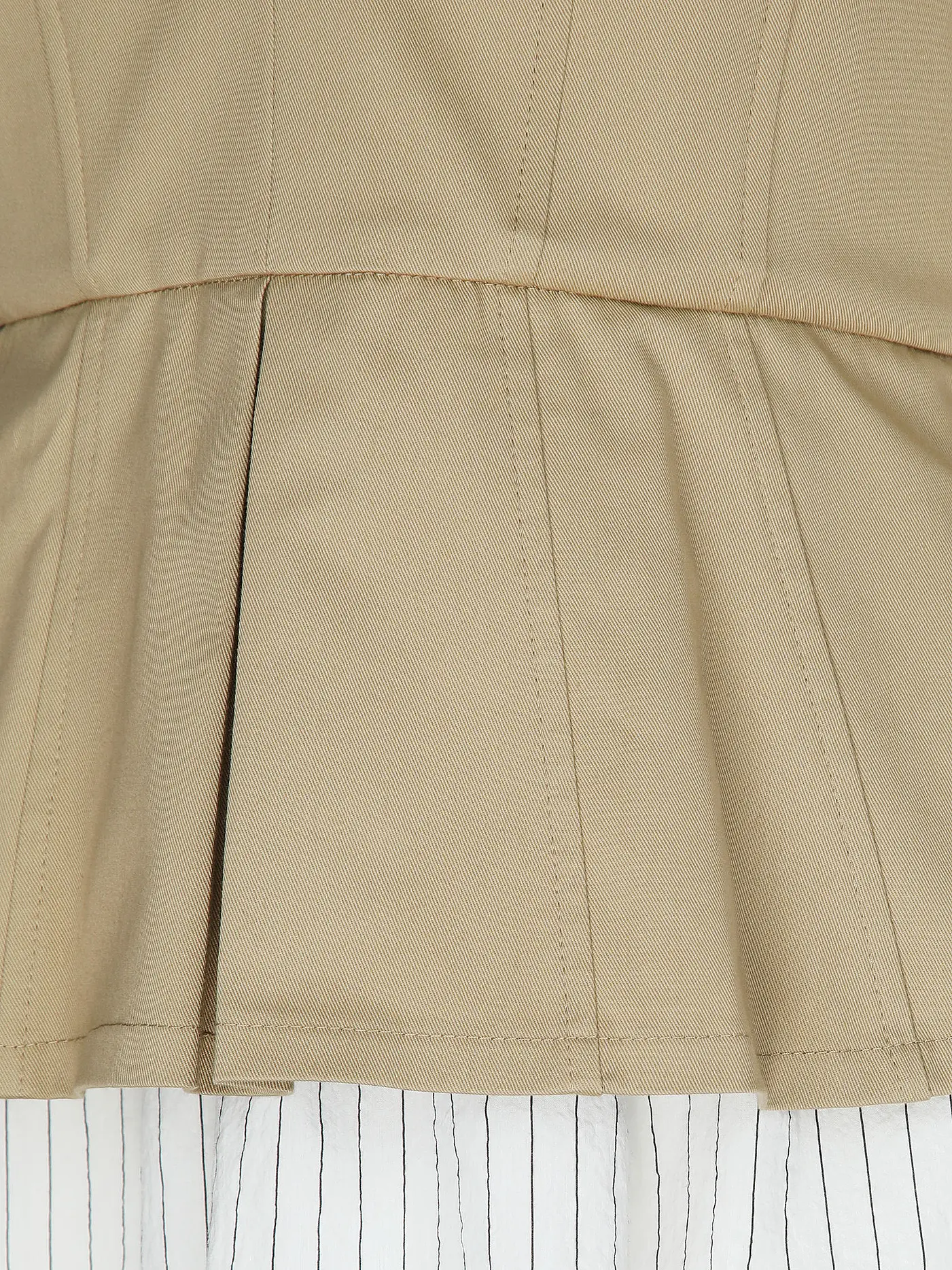 TELA | Midikleid ARDESIA | beige