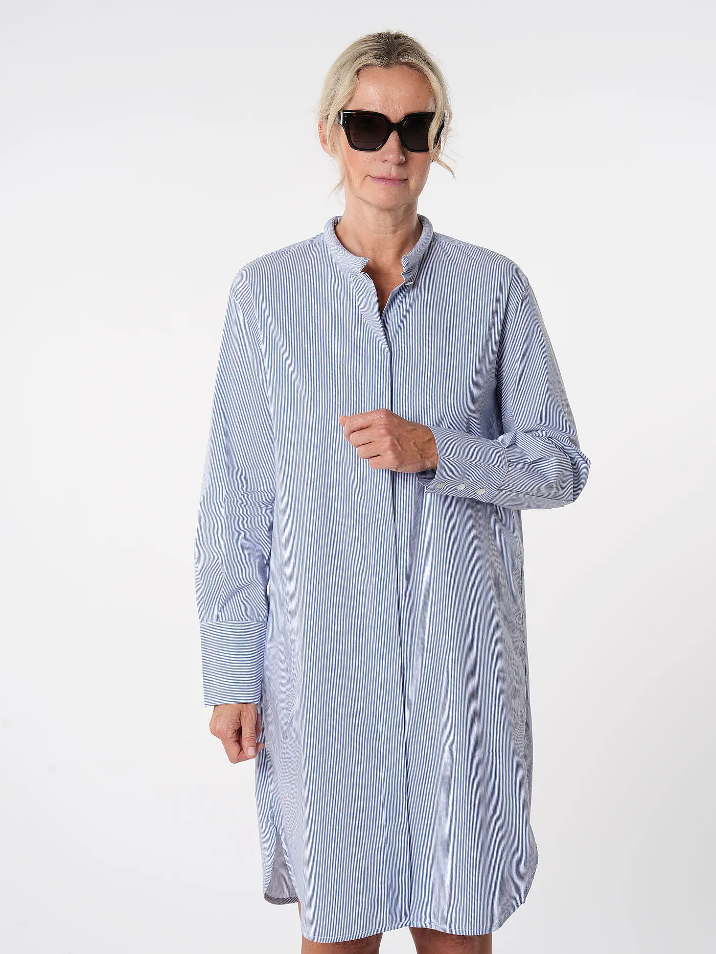 TELA | Midikleid DONATELLA | hellblau