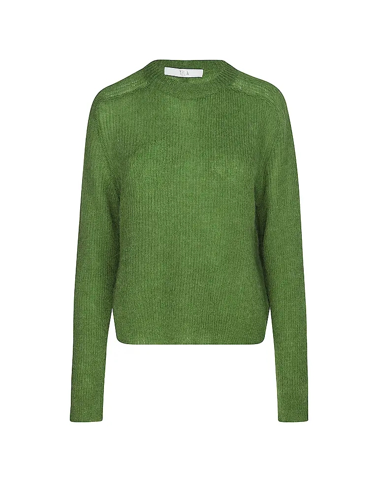 TELA | Pullover JILLY | dunkelgrün
