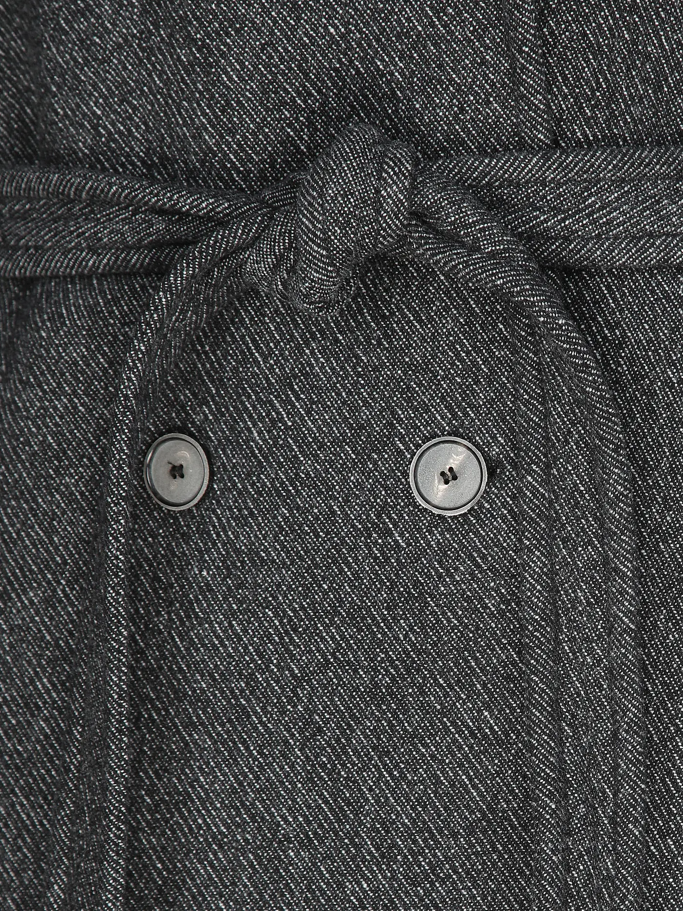 TELA | Wollmantel PROVA | schwarz