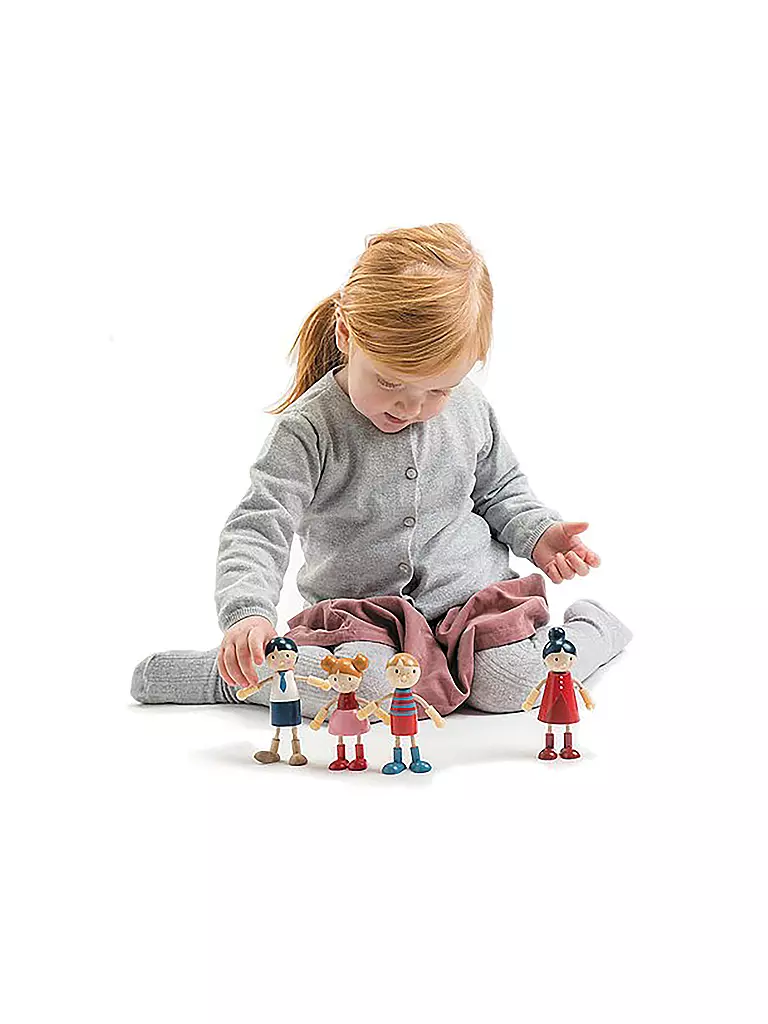 TENDER LEAF TOYS | Doll Familie für Puppenhaus  | keine Farbe