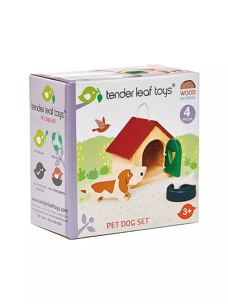 TENDER LEAF TOYS | Puppenhaus Hund | keine Farbe
