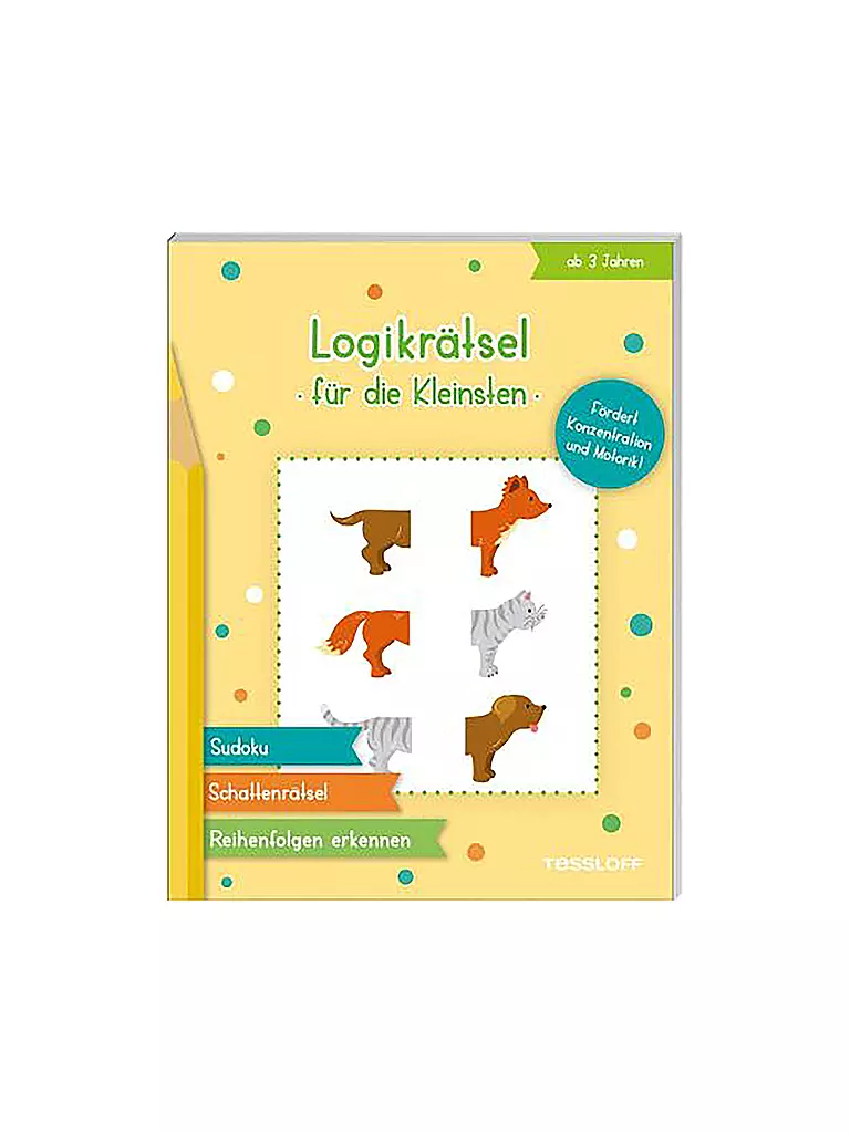 Rätsel Für Erwachsene Mit Lösungen TESSLOFF VERLAG Logikrätsel für die Kleinsten keine Farbe